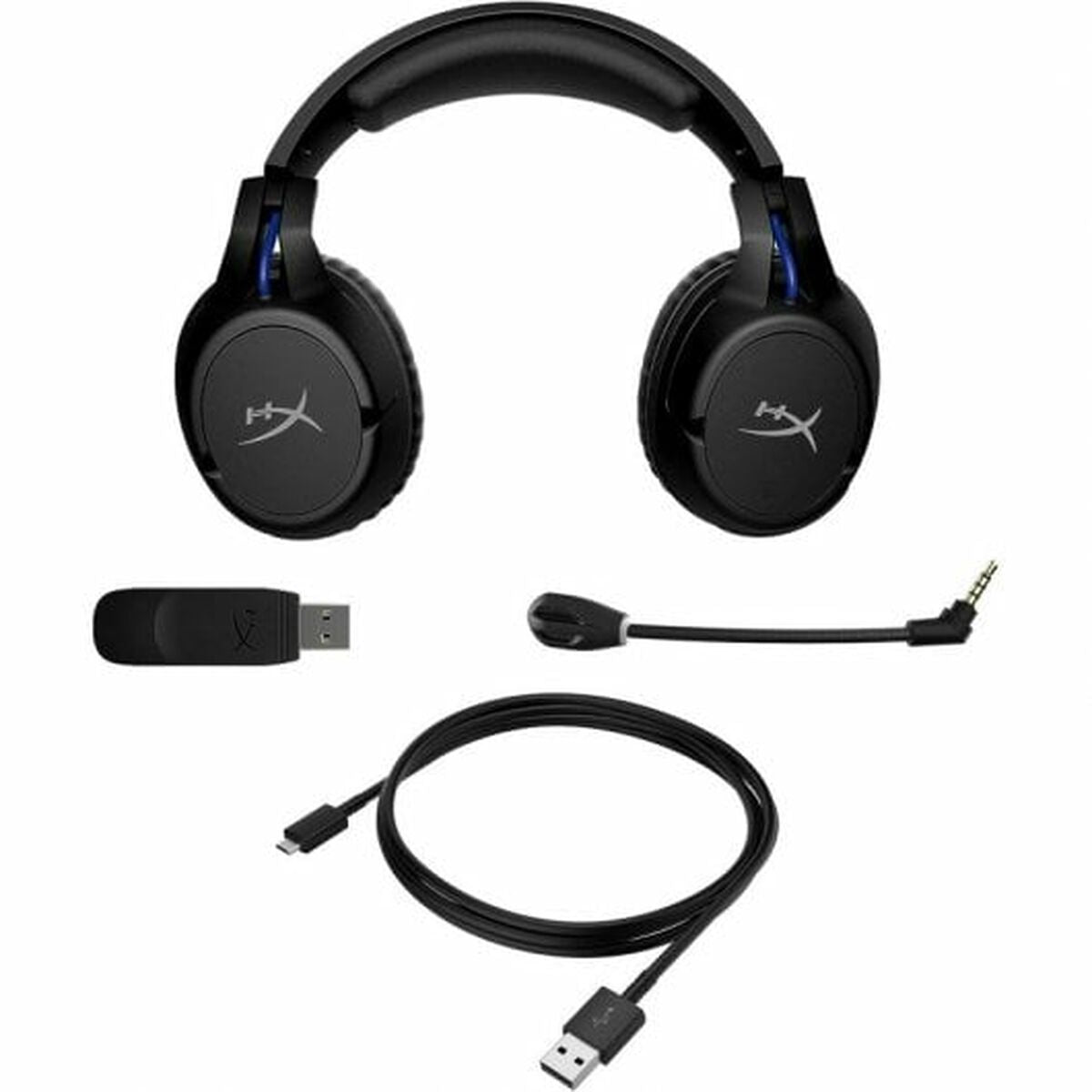 Headphones with Microphone Hyperx Cloud Flight Blue Black