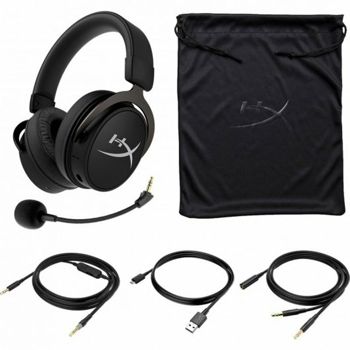 Headphones Hyperx 4P5K9AA Black