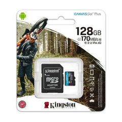 Micro SD Memory Card with Adaptor Kingston SDCG3 Black