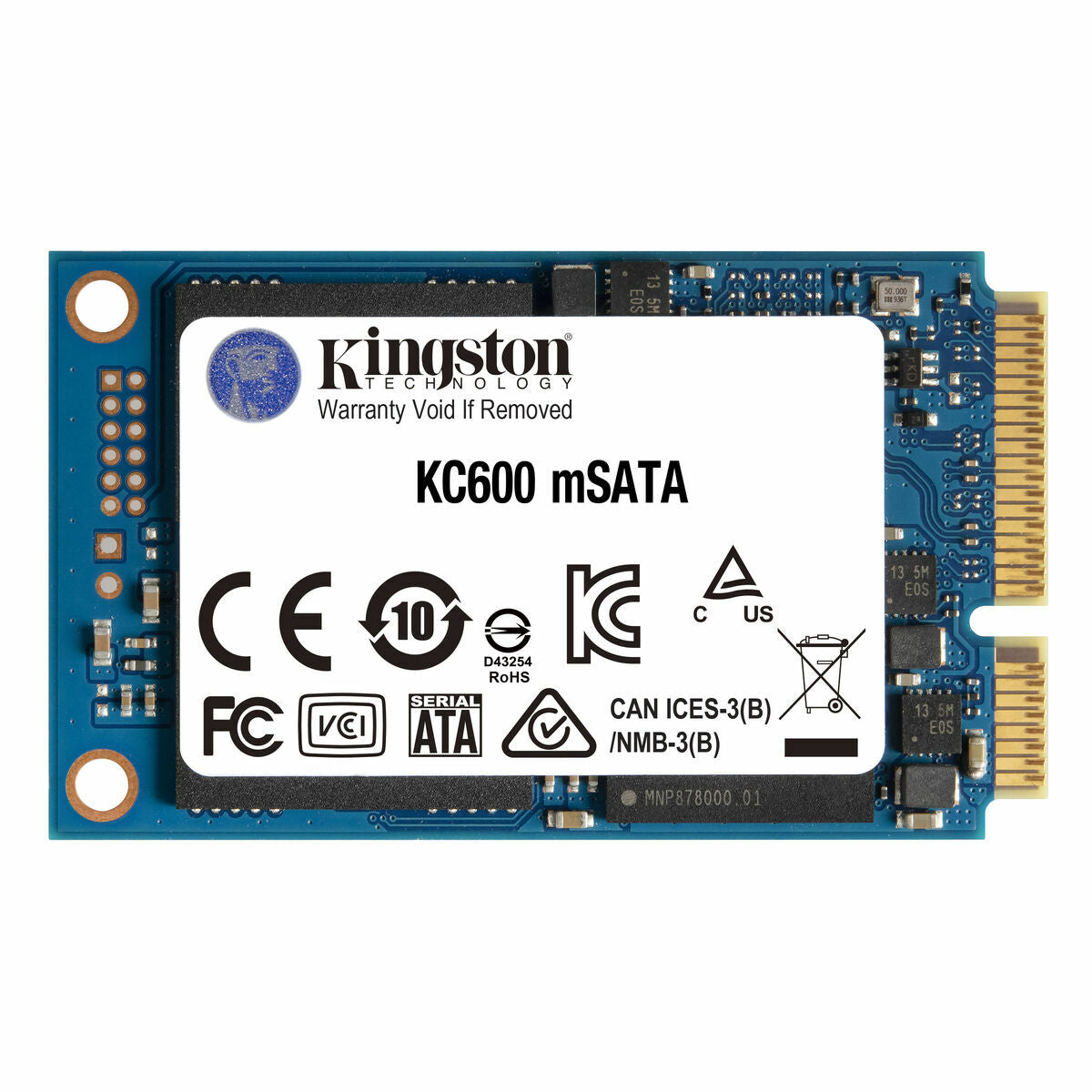 Hard Drive Kingston KC600 2 TB 512 GB SSD