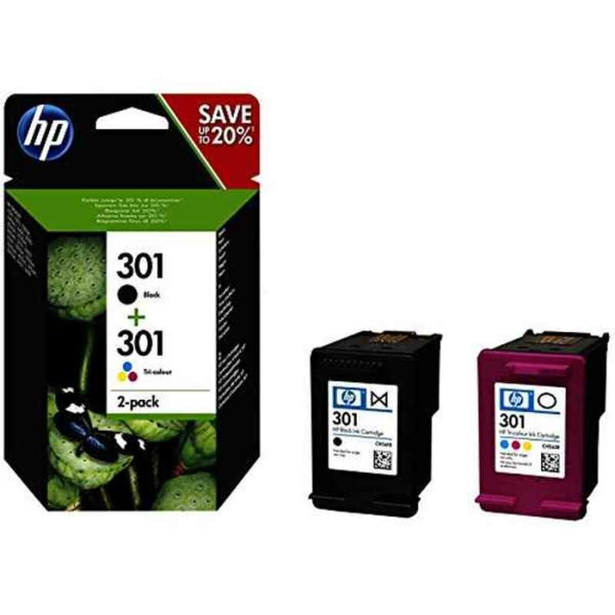 Compatible Ink Cartridge HP 301 Black Tricolour