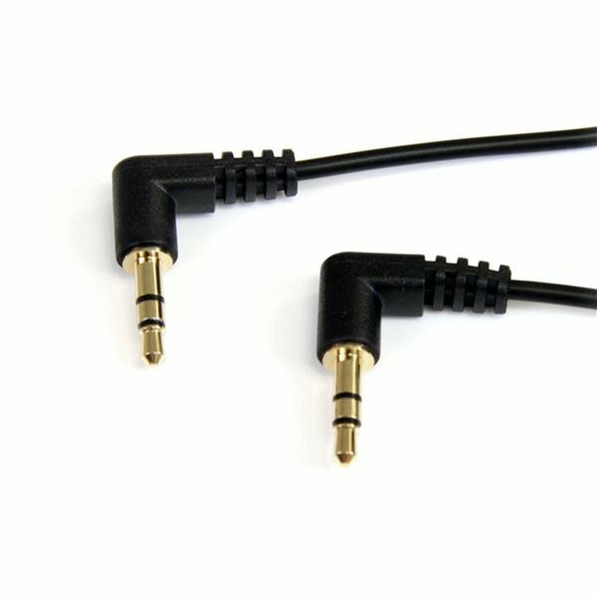 Audio Jack Cable (3.5mm) Startech MU1MMS2RA            Black 0,3 m