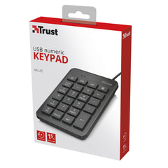 Numeric keyboard Trust 22221 Black