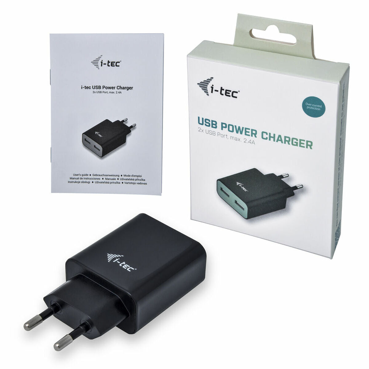 USB  Wall Charger i-Tec CHARGER2A4B