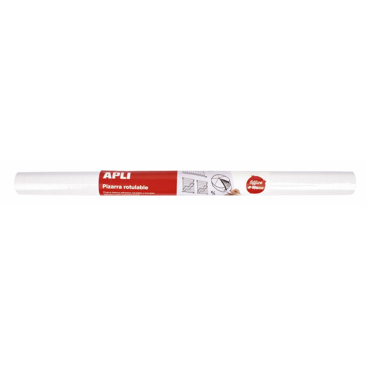 Whiteboard Apli Adhesive 67,5 x 100 cm