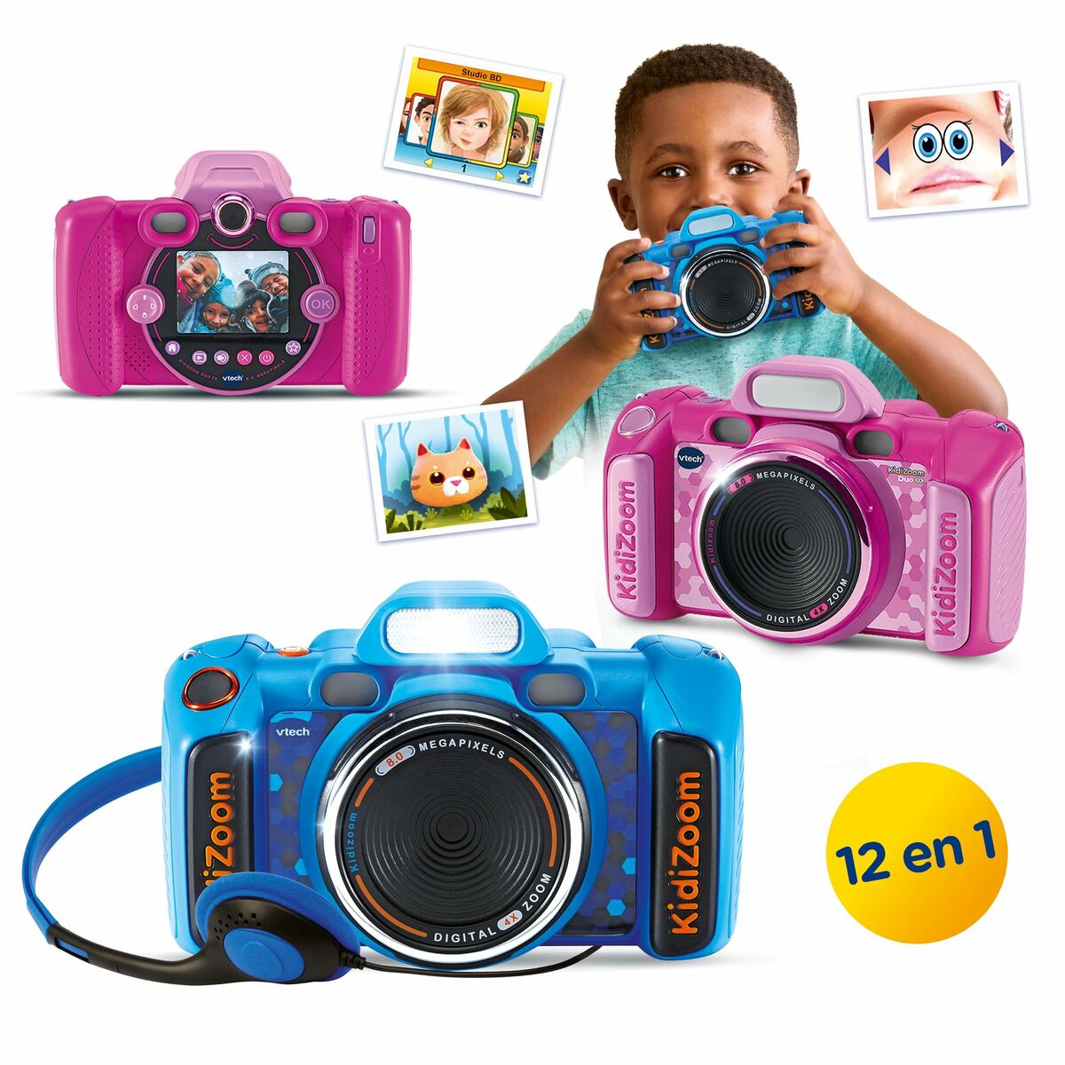 Children's camera Vtech Kidizoom Duo DX Pink