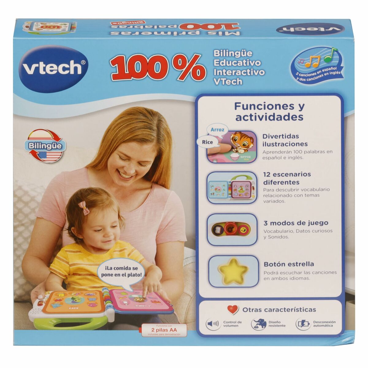 Children's interactive book Vtech  Mis primeras 100 palabras