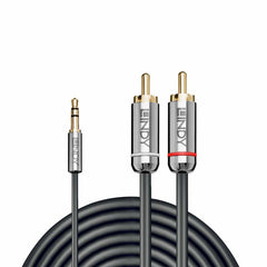 Audio Jack (3.5mm) to 2 RCA Cable LINDY 35333