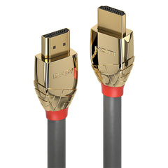 HDMI Cable LINDY 37863 3 m Grey Golden