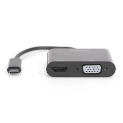 USB C to VGA/HDMI Adapter Digitus DA-70858