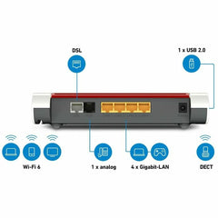 Router Fritz! 20002944 300 Mbps