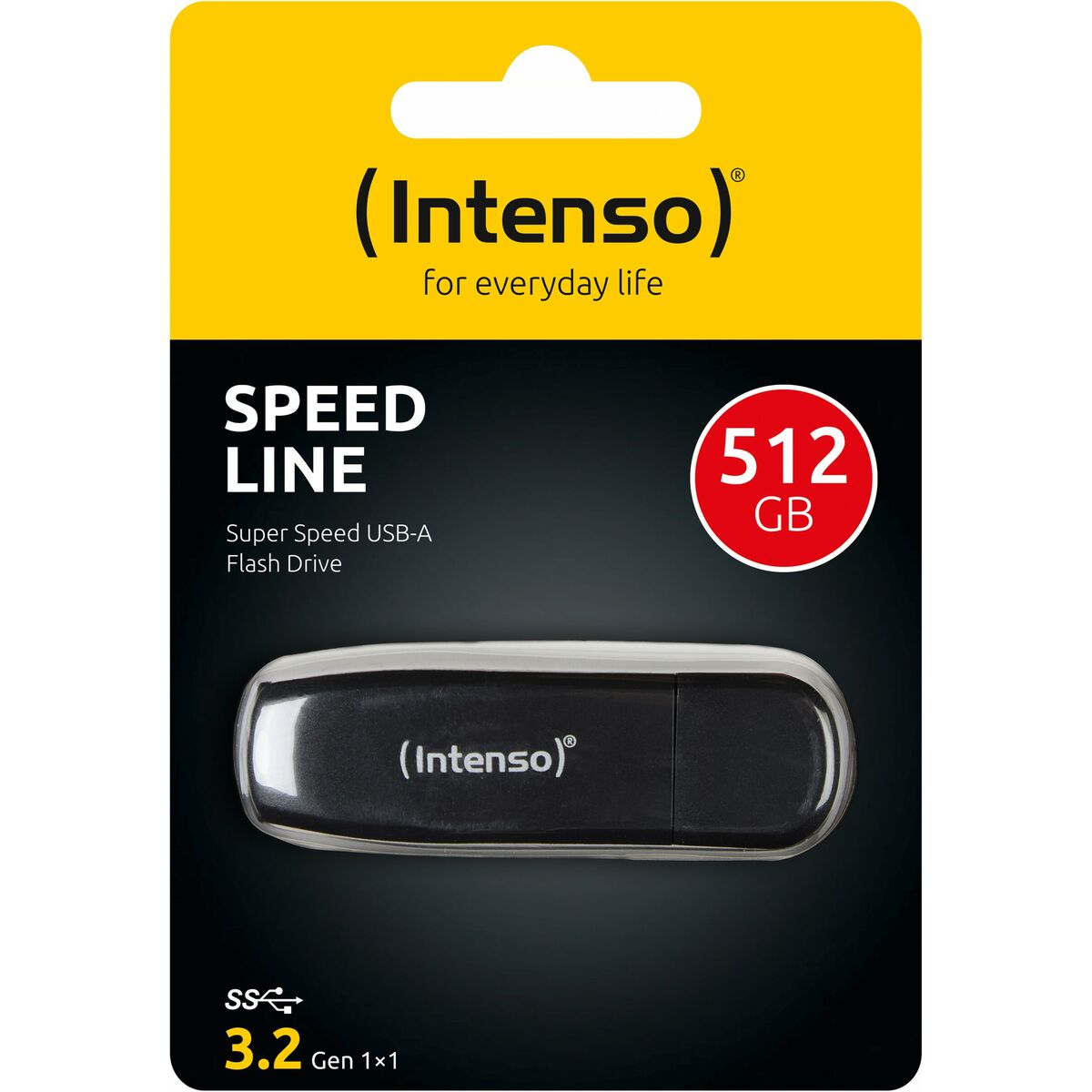 USB stick INTENSO 3533493 Black 512 GB