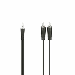 Audio Jack to 2 RCA Cable Hama 00205110 Black 1,5 m