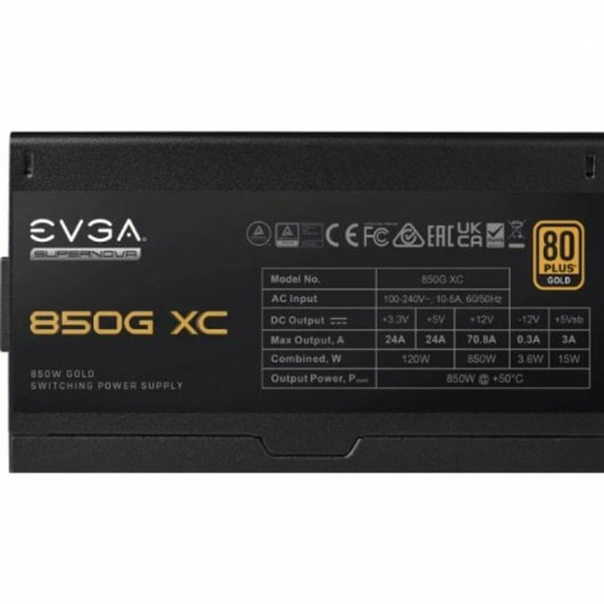 Power supply Evga SuperNOVA 850G XC 850 W 80 Plus Gold