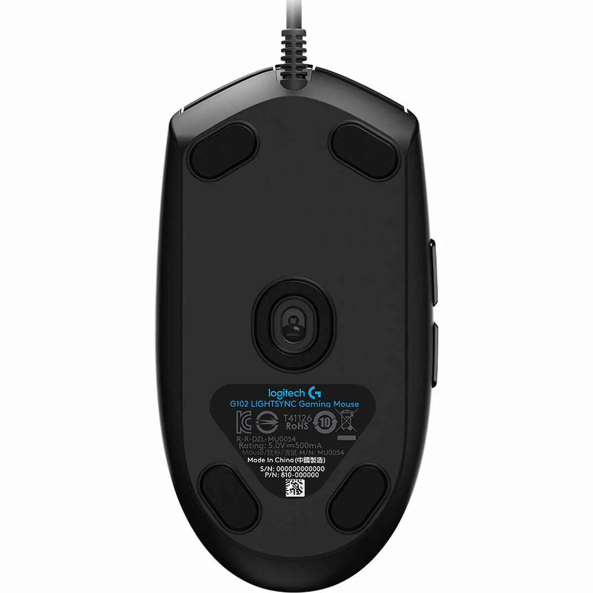 Gaming Mouse Logitech 910-005823 Black Wireless