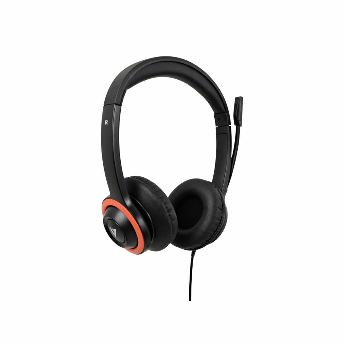 Headphones with Microphone V7 HA530E               Black