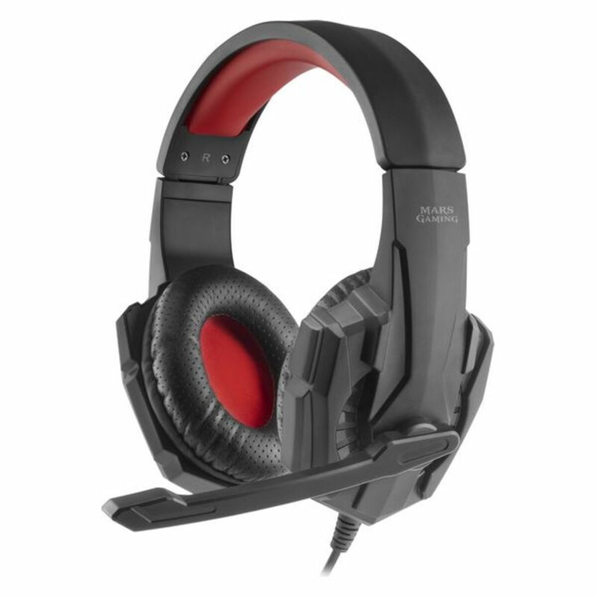 Gaming Headset with Microphone Mars Gaming MH020 Black