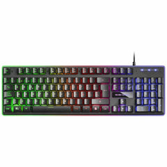 Keyboard with Gaming Mouse Mars Gaming MCPEXES Black Spanish Qwerty QWERTY