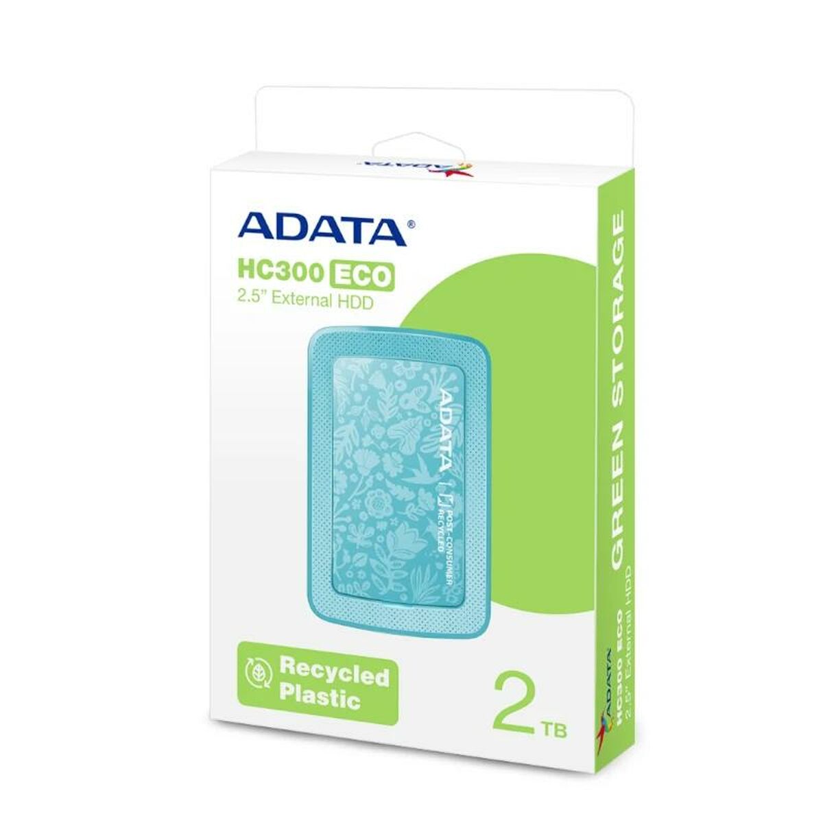 External Hard Drive Adata HC300 Green 2 TB