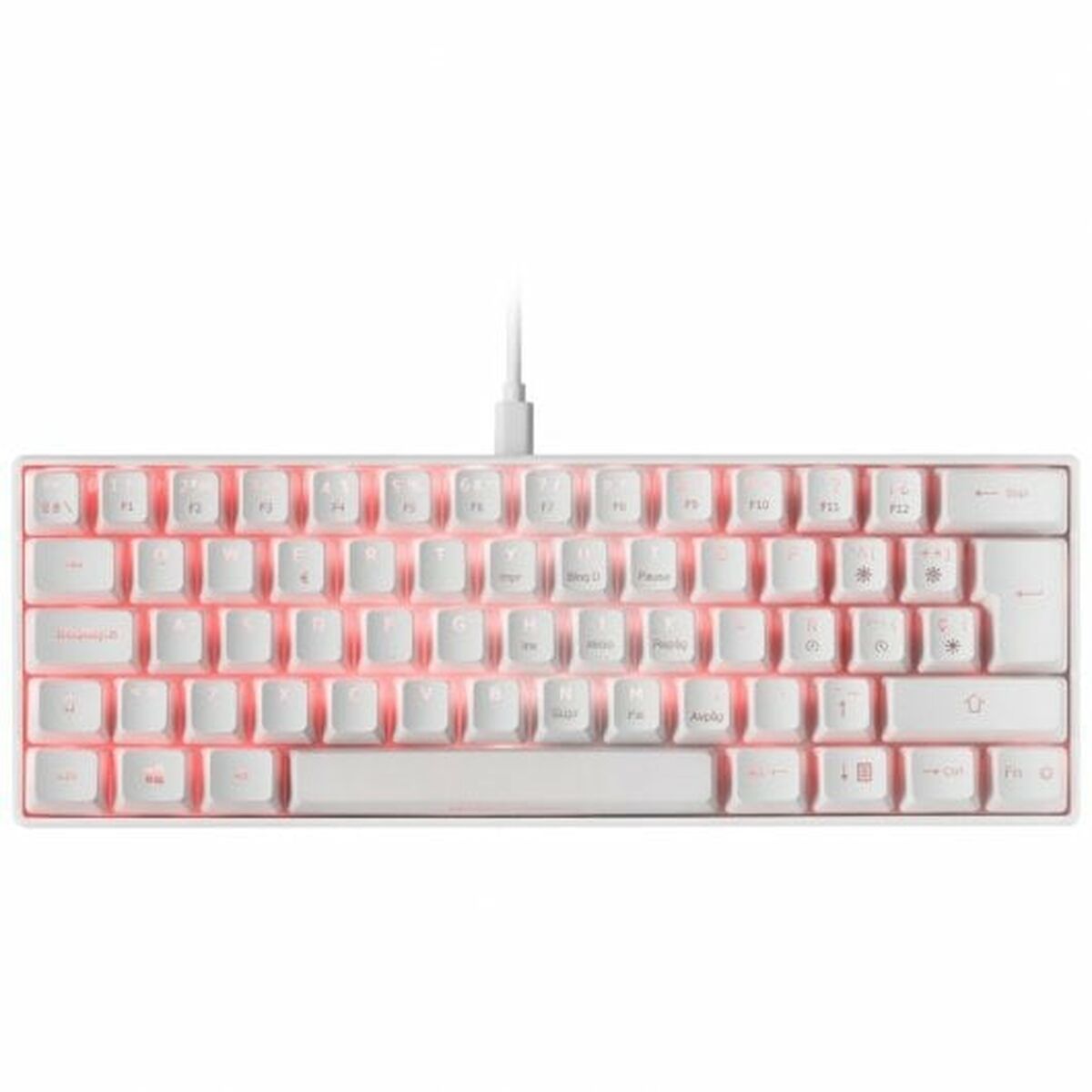 Keyboard Mars Gaming MKMINIWRES Spanish Qwerty