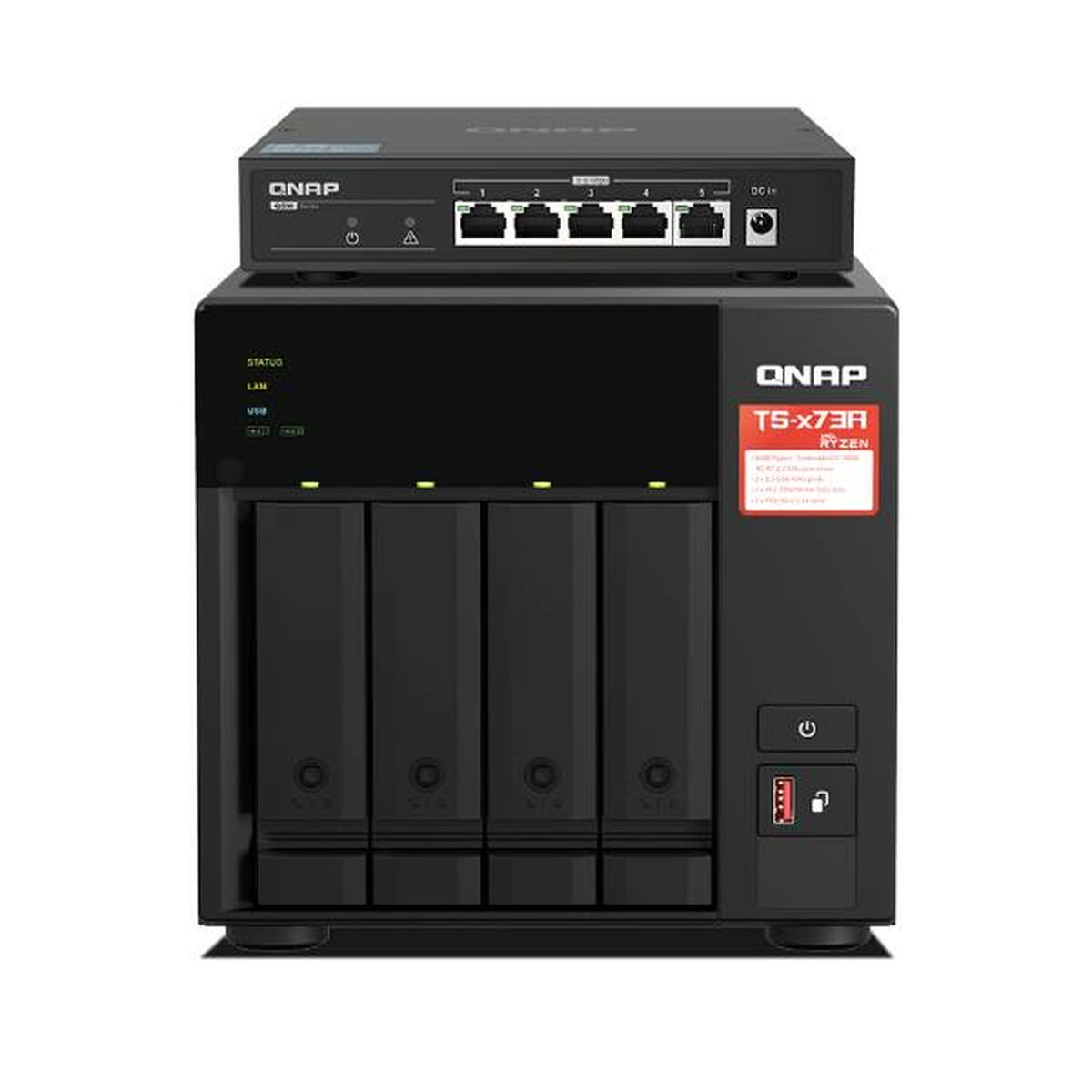 NAS Network Storage Qnap TS-473A-SW5T