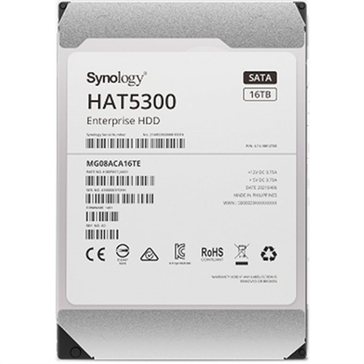 Hard Drive Synology HAT5300-16T          16 TB Buffer 512 MB