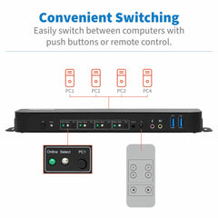 KVM switch B005-HUA4