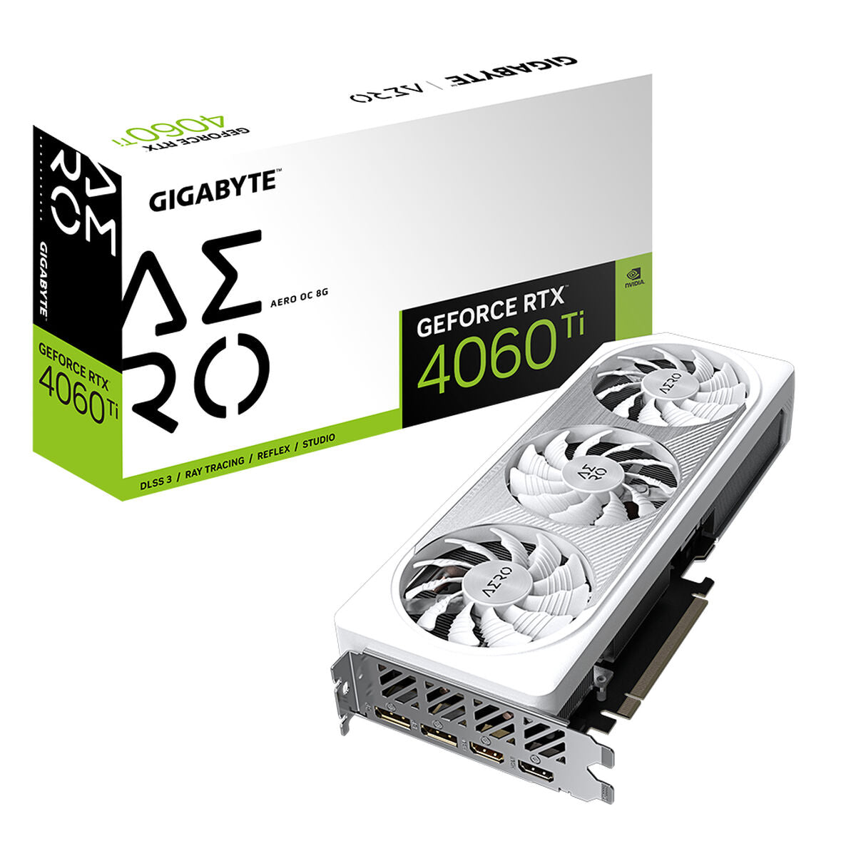 Graphics card Gigabyte GeForce RTX 4060 Ti AERO OC 8G 8 GB GDDR6