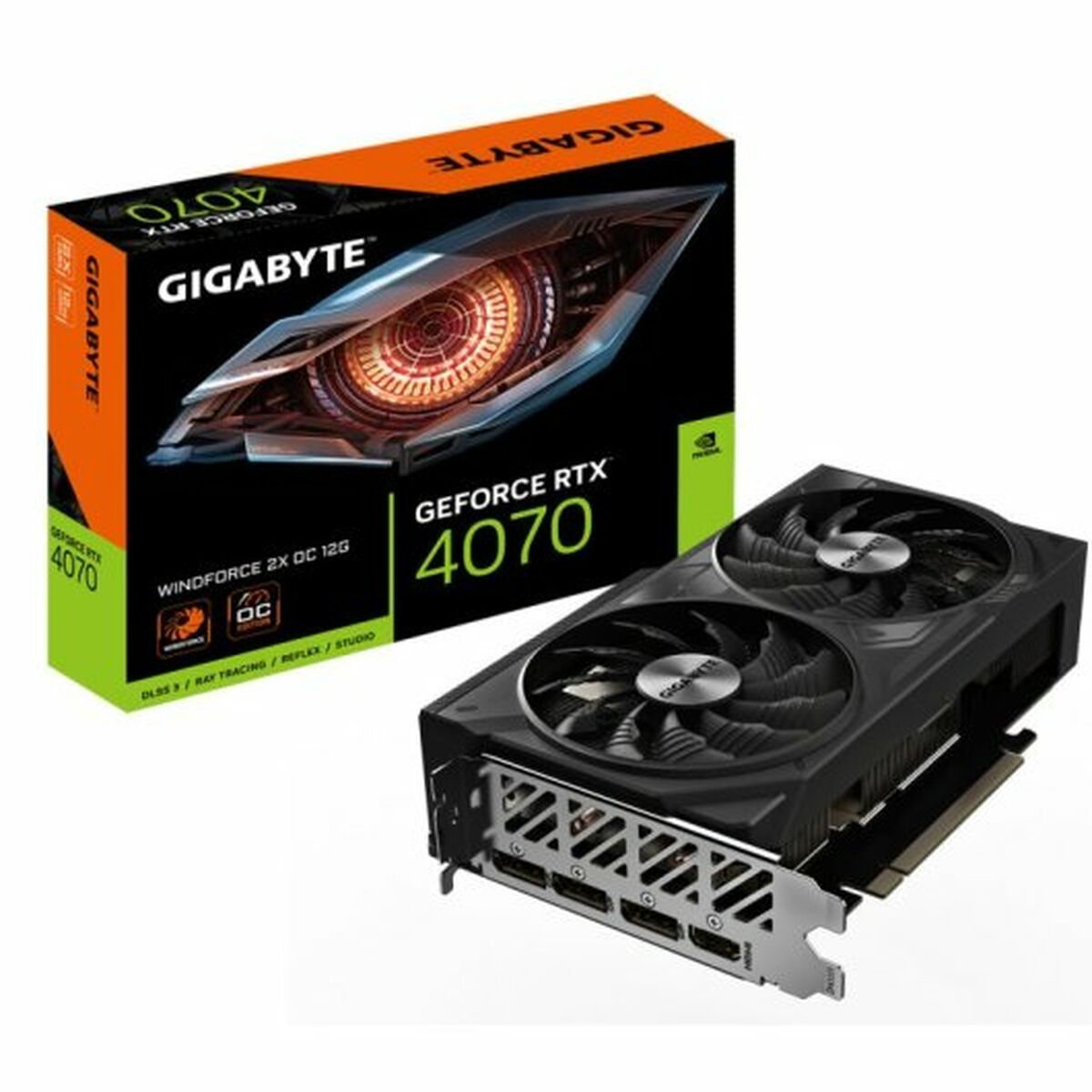 Graphics card Gigabyte GEFORCE RTX 4070 12 GB GDDR6