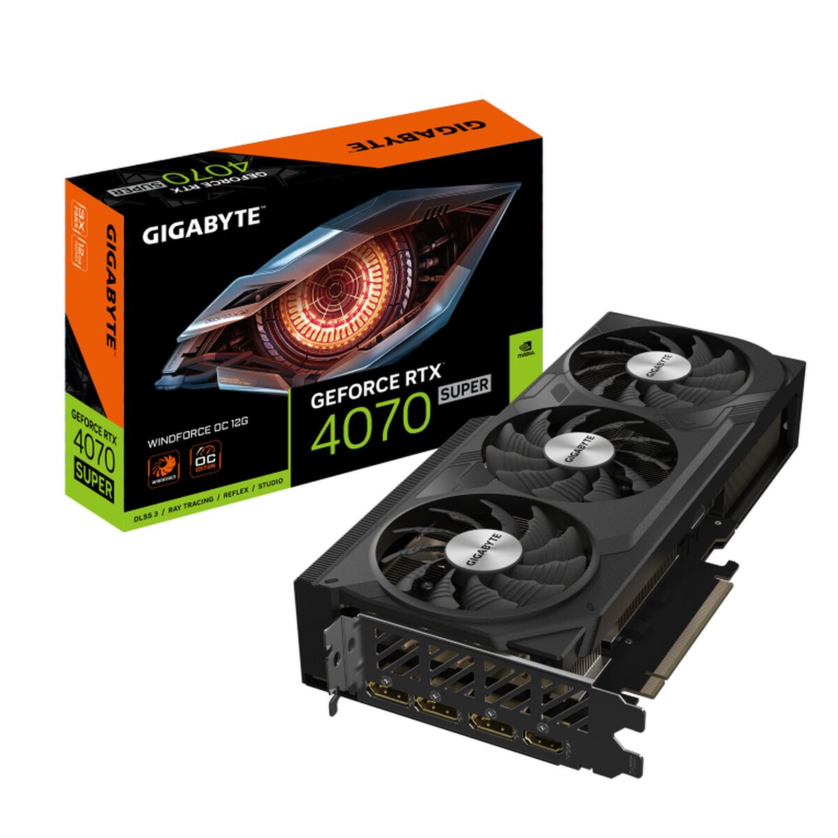 Graphics card Gigabyte GEFORCE RTX 4070 12 GB GDDR6