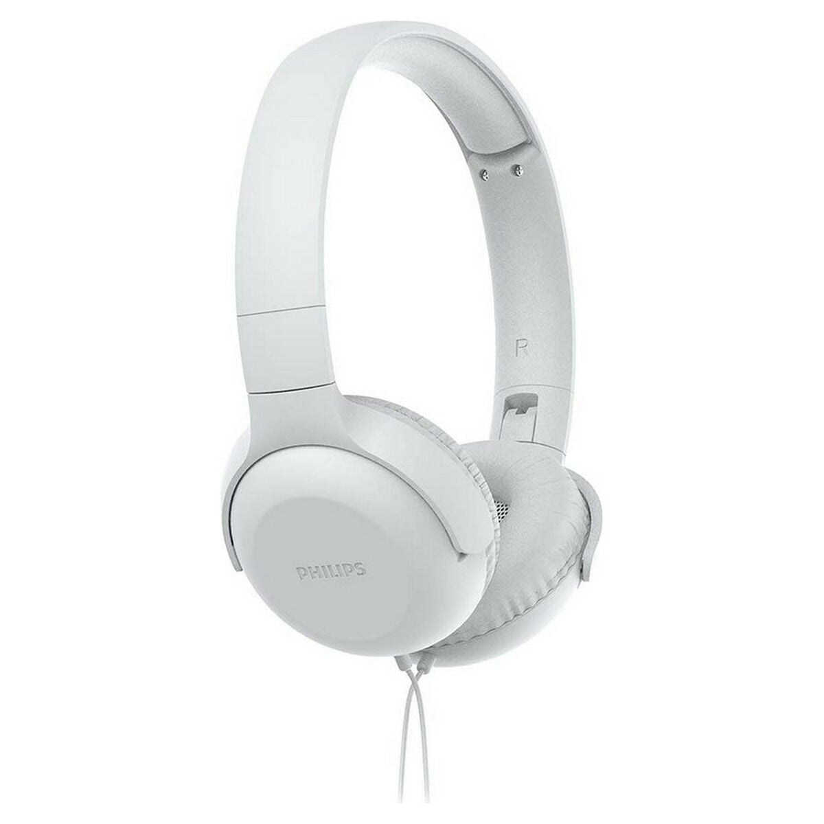 Headphones with Headband Philips TPV UH 201 WT White With cable