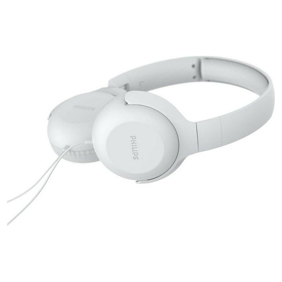 Headphones with Headband Philips TPV UH 201 WT White With cable