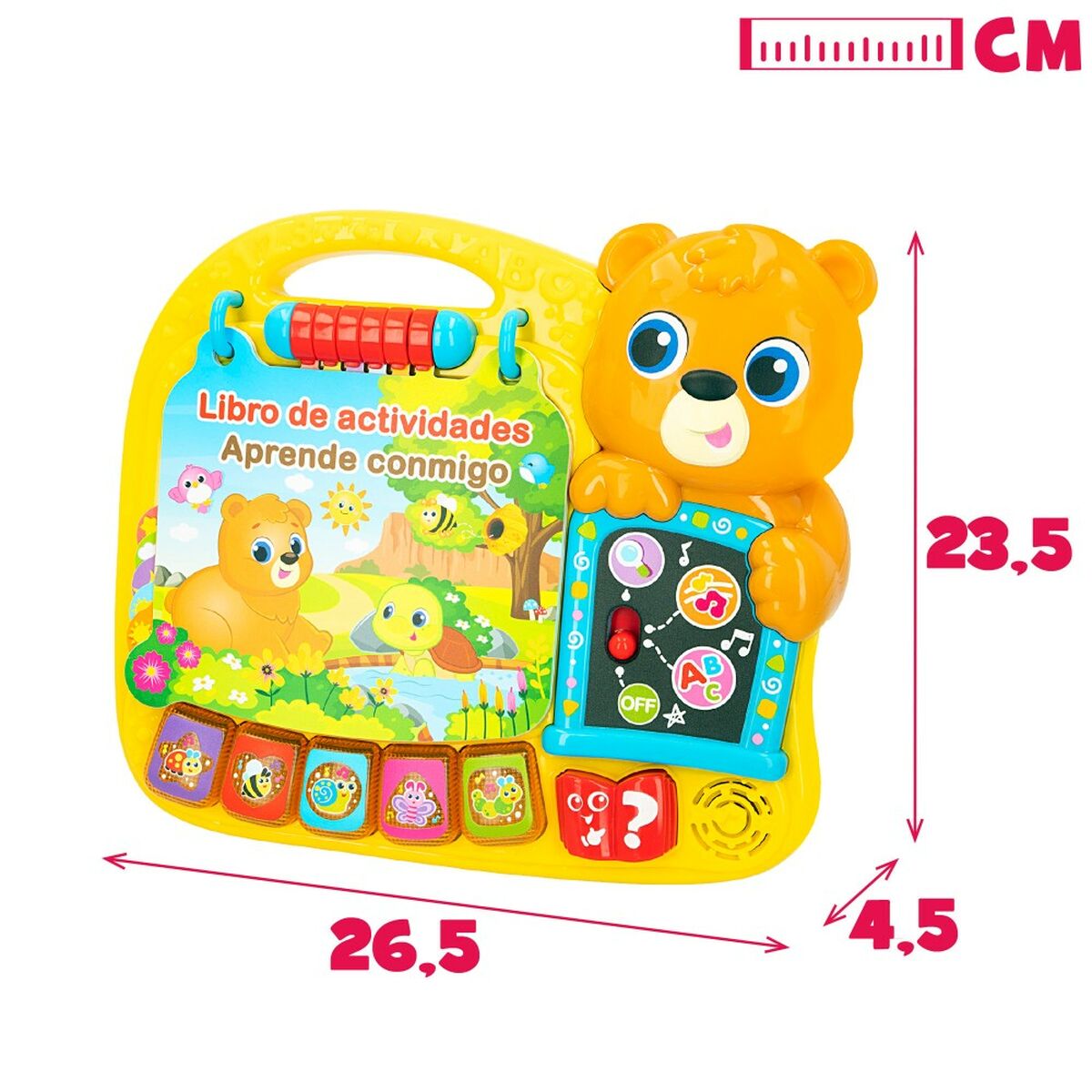 Children's interactive book Winfun 26,5 x 4,5 x 23,5 cm ES (4 Units)