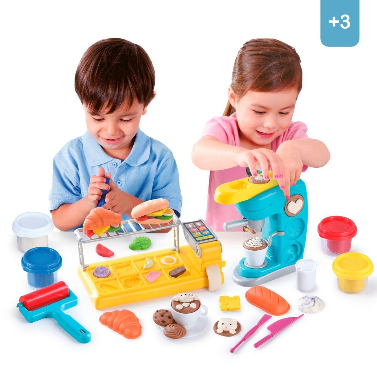 Creative Modelling Clay Game PlayGo (2 Units) Coffee-maker