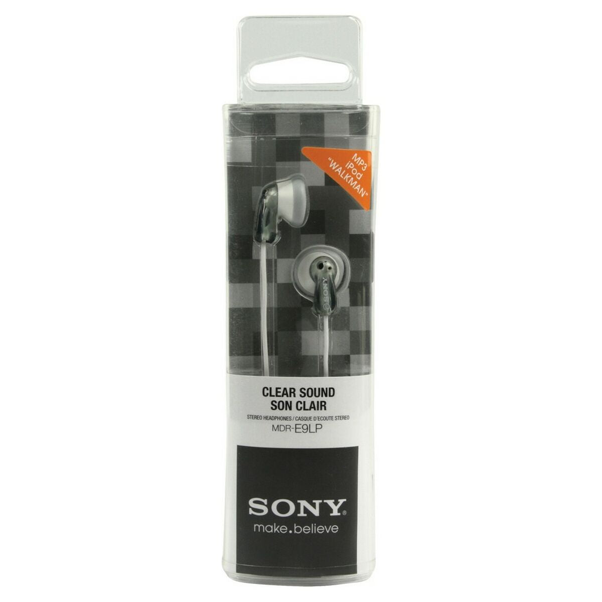 Headphones Sony MDRE9LPH.AE in-ear Grey