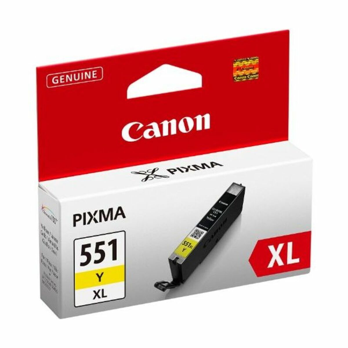 Compatible Ink Cartridge Canon CLI-551Y XL B06XBTM1X6 Yellow