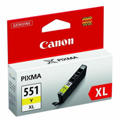 Compatible Ink Cartridge Canon CLI-551Y XL B06XBTM1X6 Yellow