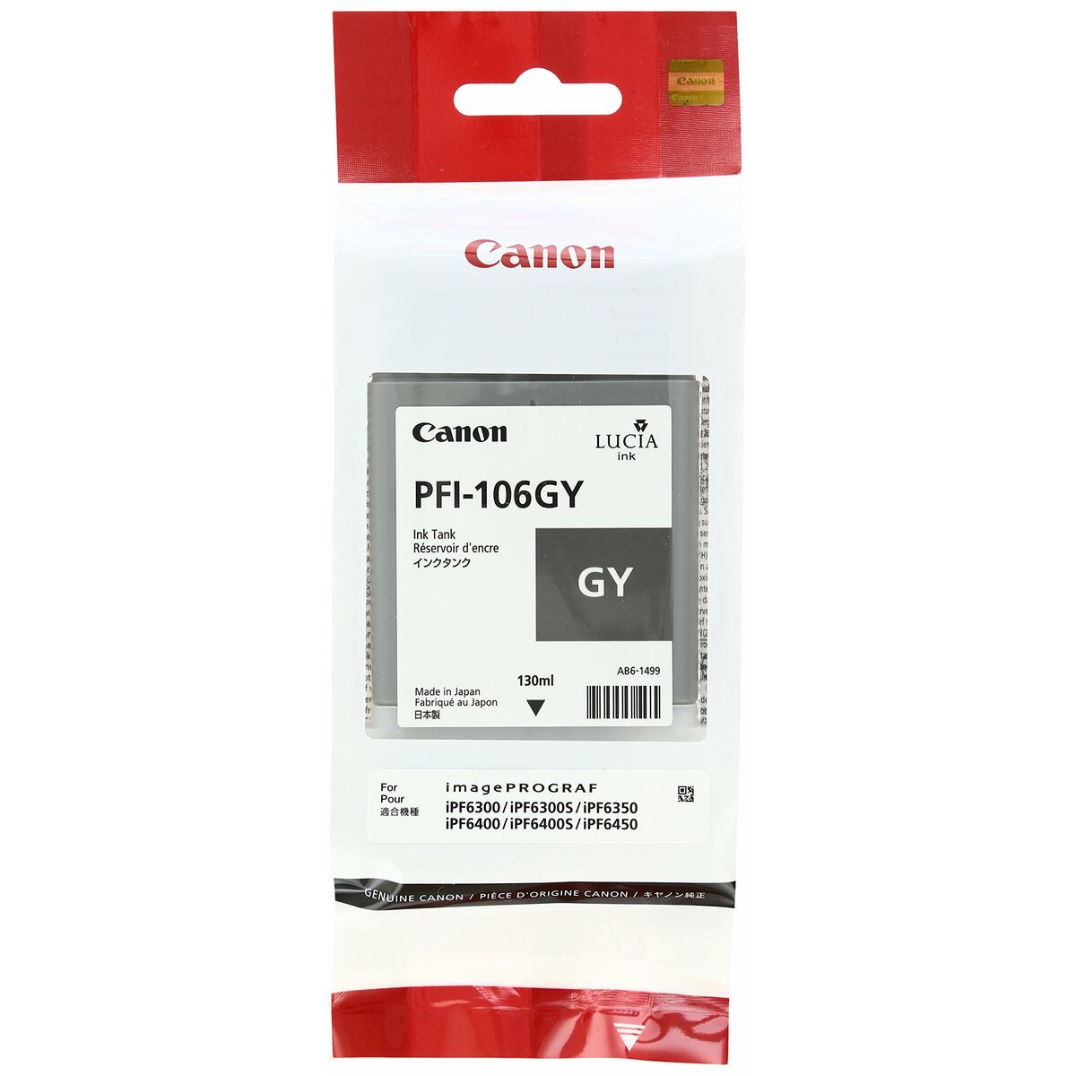 Original Ink Cartridge Canon 6630B001AA Grey