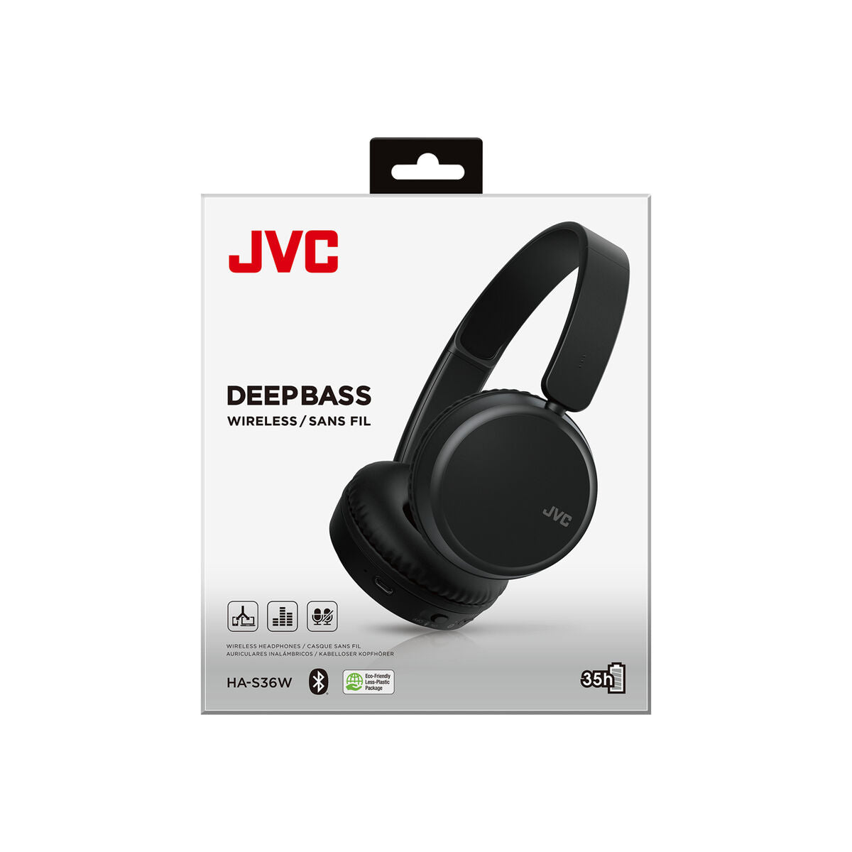Bluetooth Headset with Microphone JVC Blue