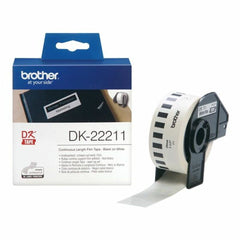 Continuous Film Tape Brother DK-22211 29 mm Black