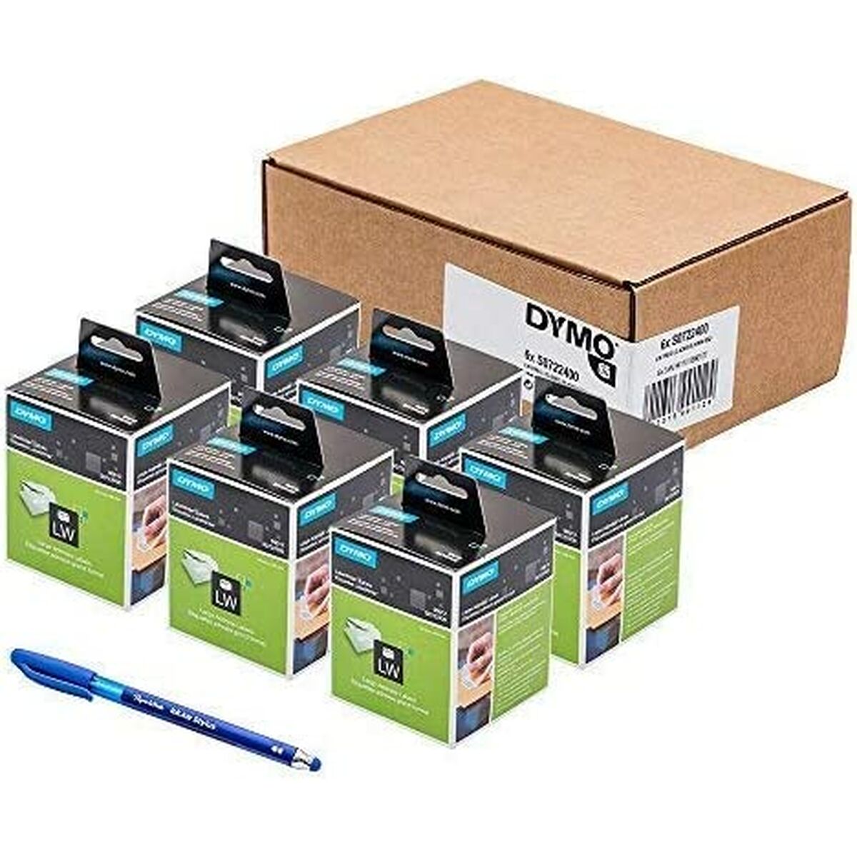 Printer Labels Dymo 99012 LabelWriter™ 36 x 89 mm White Black