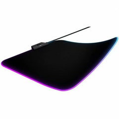 Gaming Mouse Mat SteelSeries QcK Prism Cloth RGB Gaming Black Multicolour