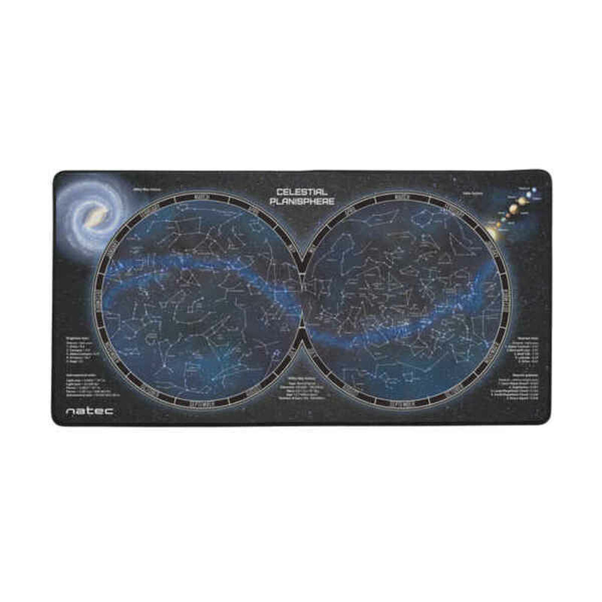 Gaming Mouse Mat Natec Universe Maxi Black