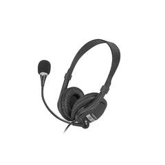 Headphones with Microphone Natec NSL-0294 Black Orange (1 Unit)