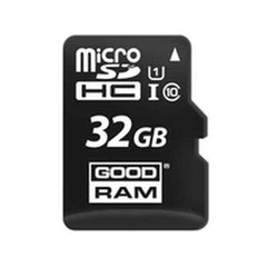 Micro SD Memory Card with Adaptor GoodRam UHS-I Class 10 100 Mb/s