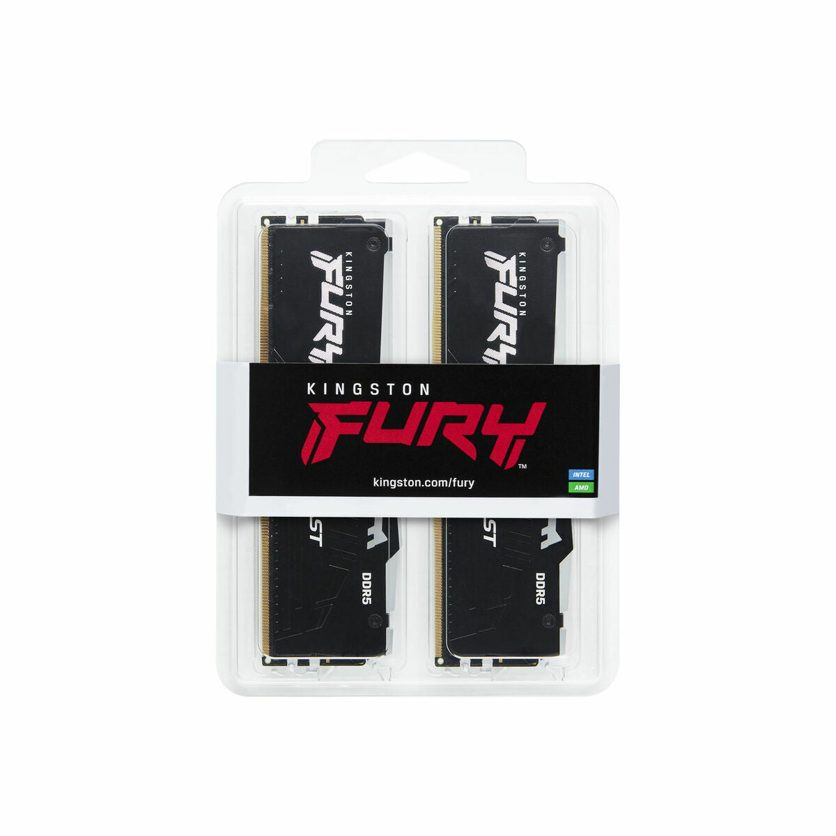 RAM Memory Kingston Fury Beast RGB CL40 5600 MHz 16 GB DDR5