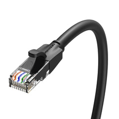 UTP Category 6 Rigid Network Cable Vention IBEBL Black 10 m