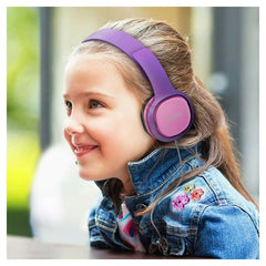 Headphones with Headband Philips Pink For boys With cable