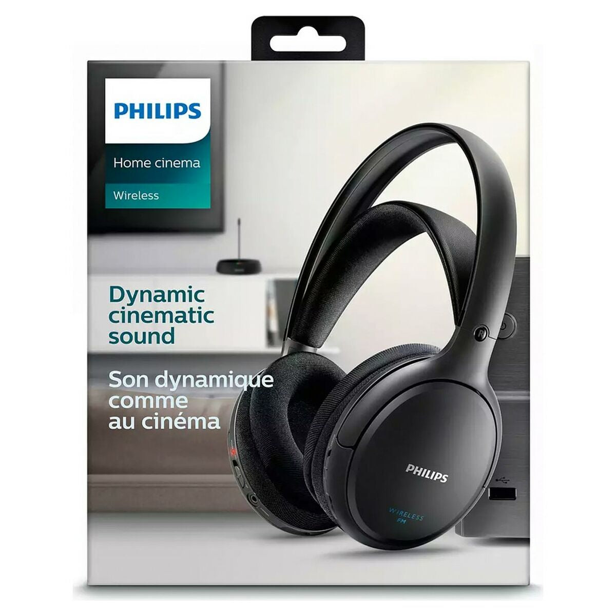 Headphones with Microphone Philips Black Wireless (Refurbished A)