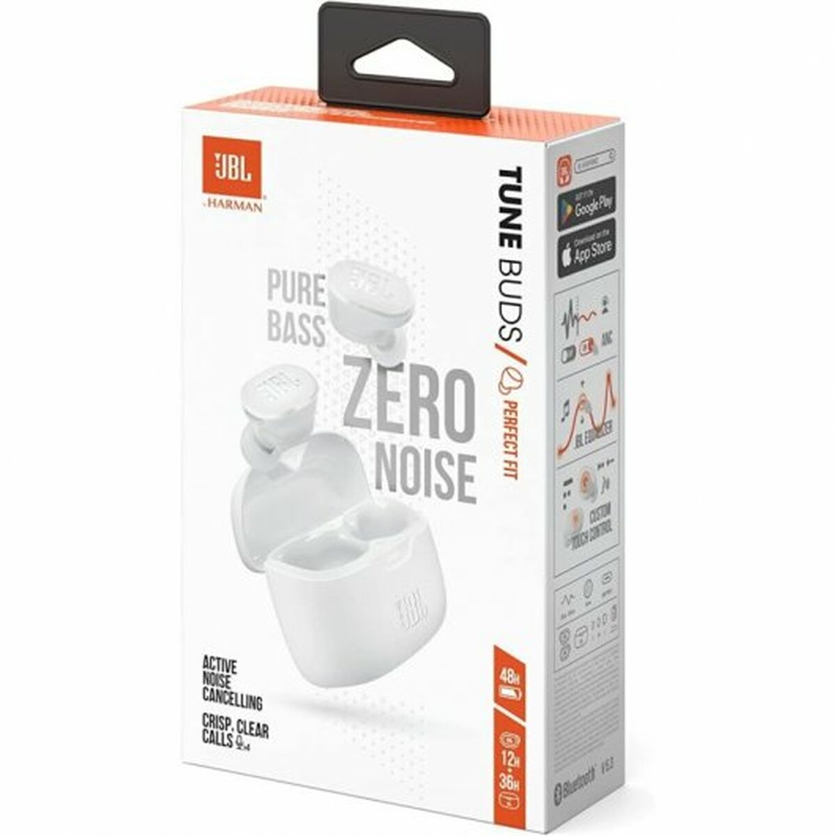 Headphones with Microphone JBL Tune Buds White